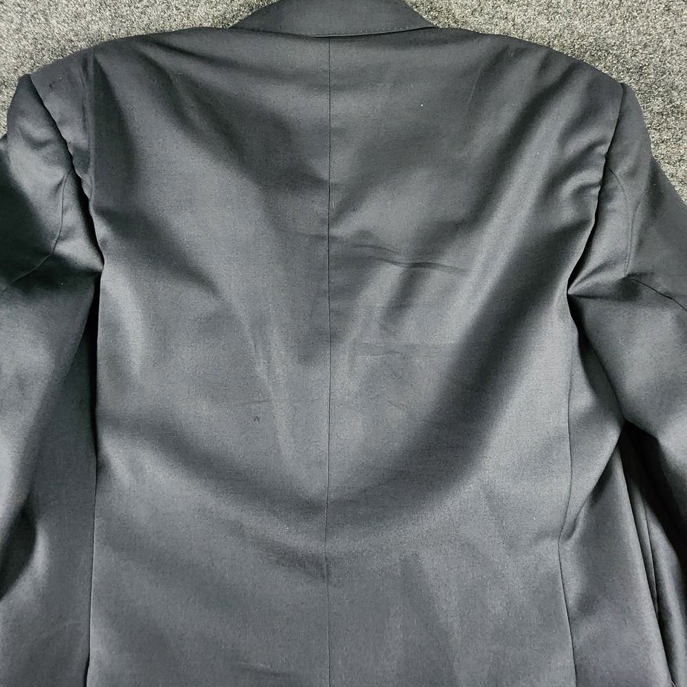 Ermenegildo Zegna Sport Coat Suit Jacket Blazer 38R Dark Navy 3-Button Wool - Picture 7 of 16